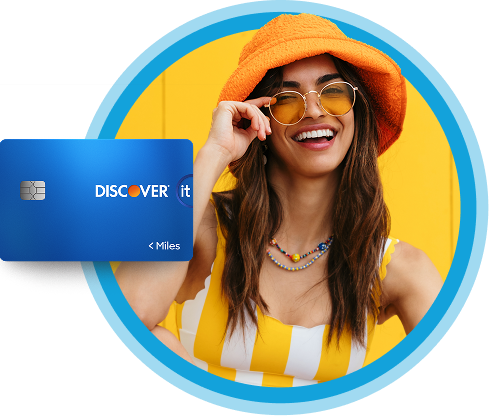 Discover it® Miles Travel Credit Card beach design